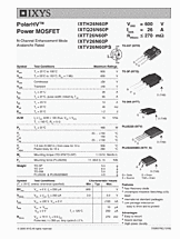 DataSheet IXTV26N60PS pdf